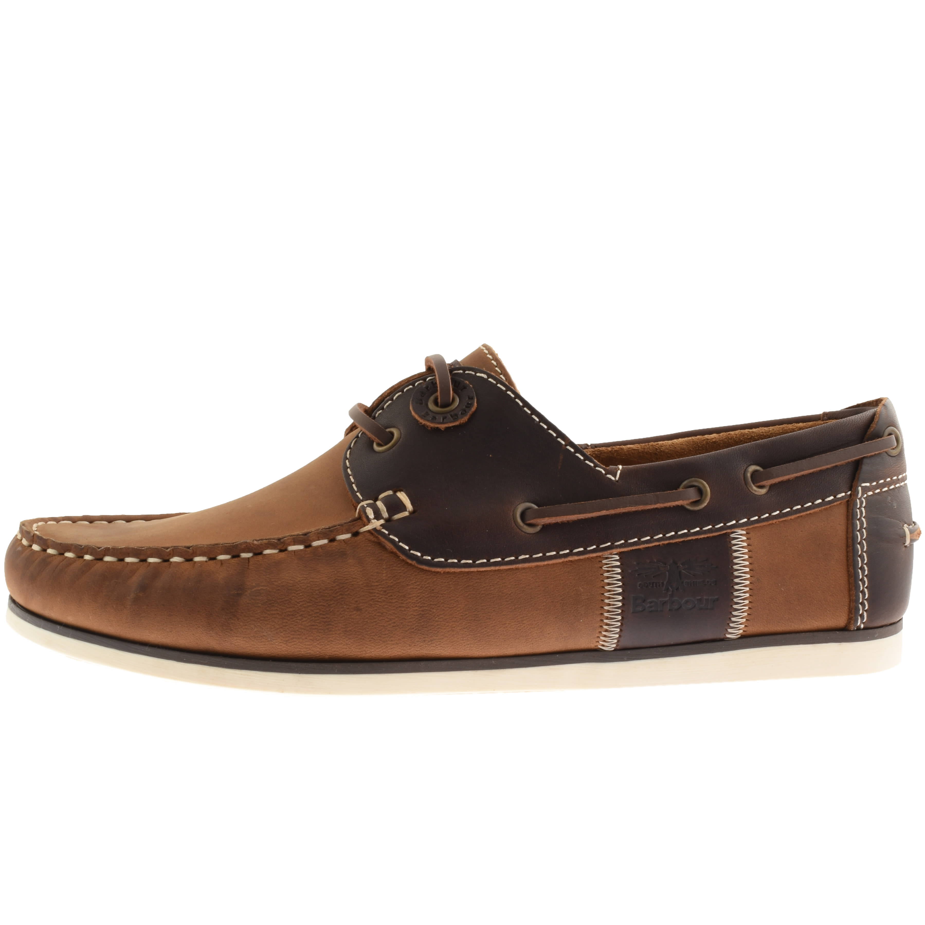 Alternative Image for ProductBarbour Leather Capstan Deck Shoes Brown1